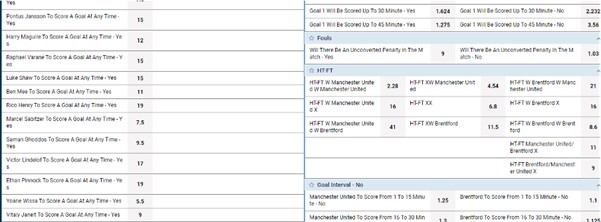 1xbet betting markets 3