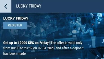 1xbet lucky friday