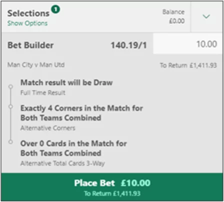 Bet365 Bet Builder