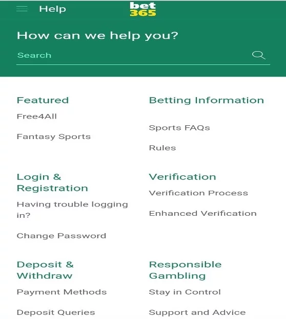 Bet365 Customer Support