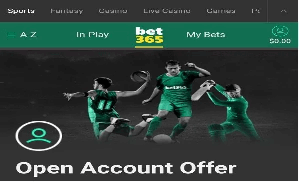 Bet365 Open Account