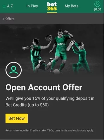 Bet365 Special Offers