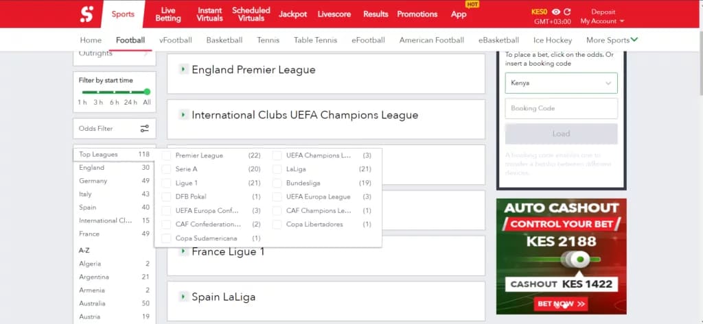 different leagues under football